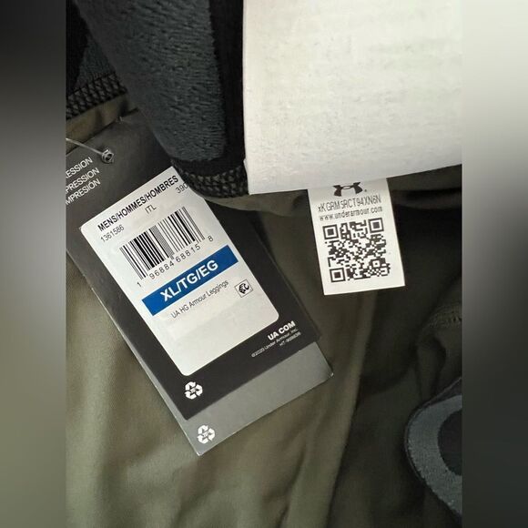 Under Armour Heatgear Armour Leggings OD Green - Picture 9 of 9